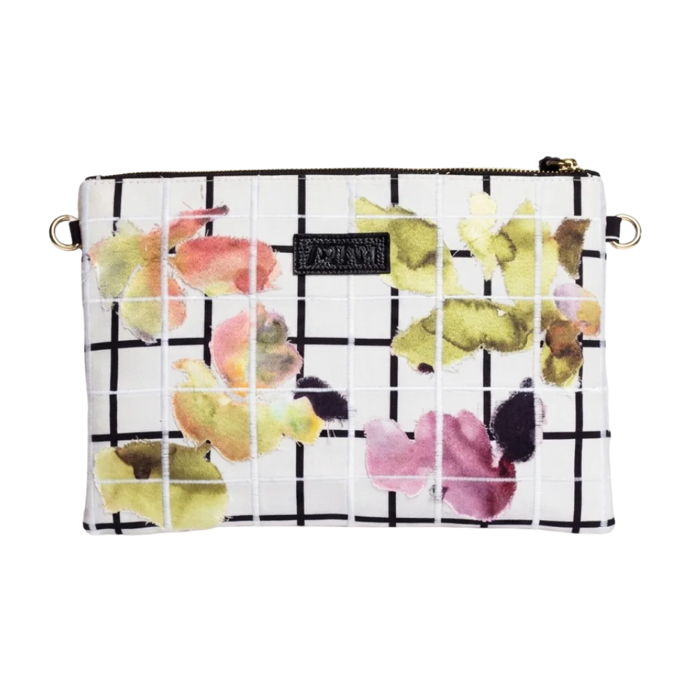 Carrie clutch in Bloom