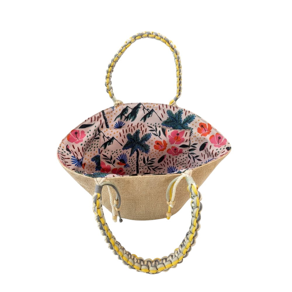 Hibiscus beach Bag