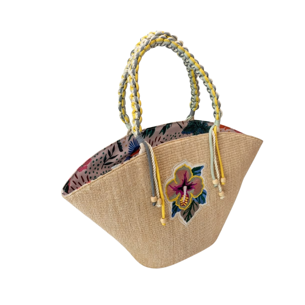 Hibiscus beach Bag