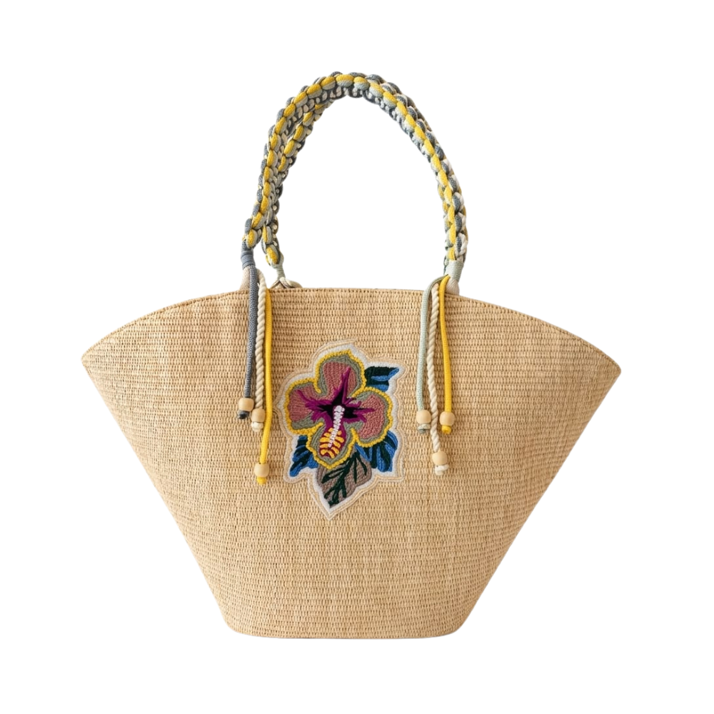 Hibiscus beach Bag
