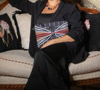 Carrie clutch in Black